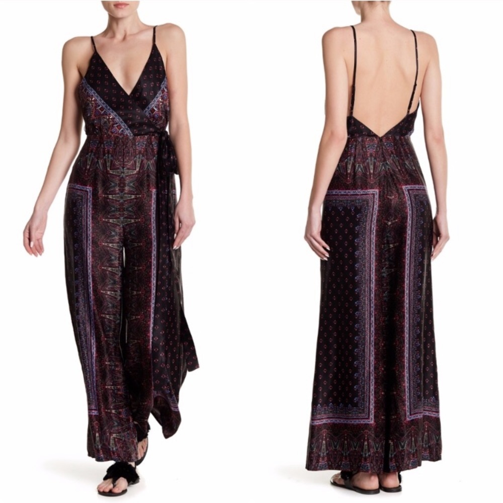 FREE PEOPLE ROSE CABBAGE JUMPSUIT